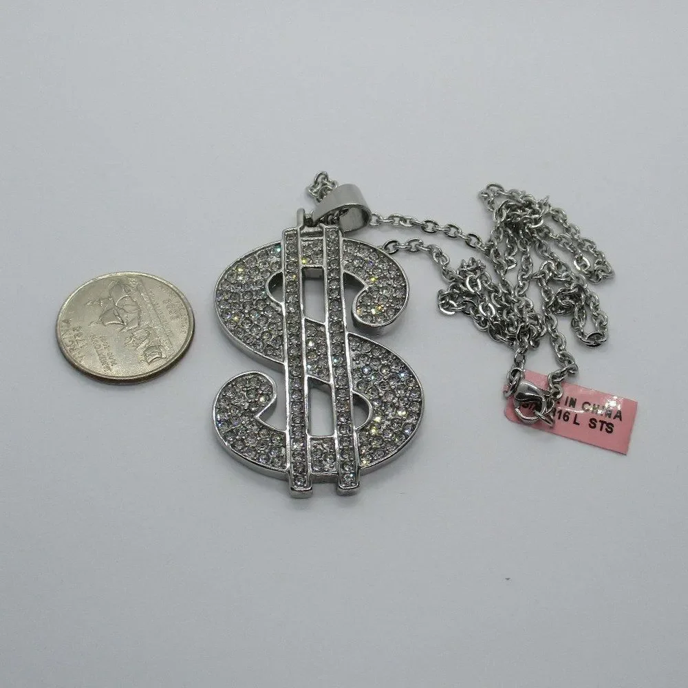 Money Sign Pendant Necklace